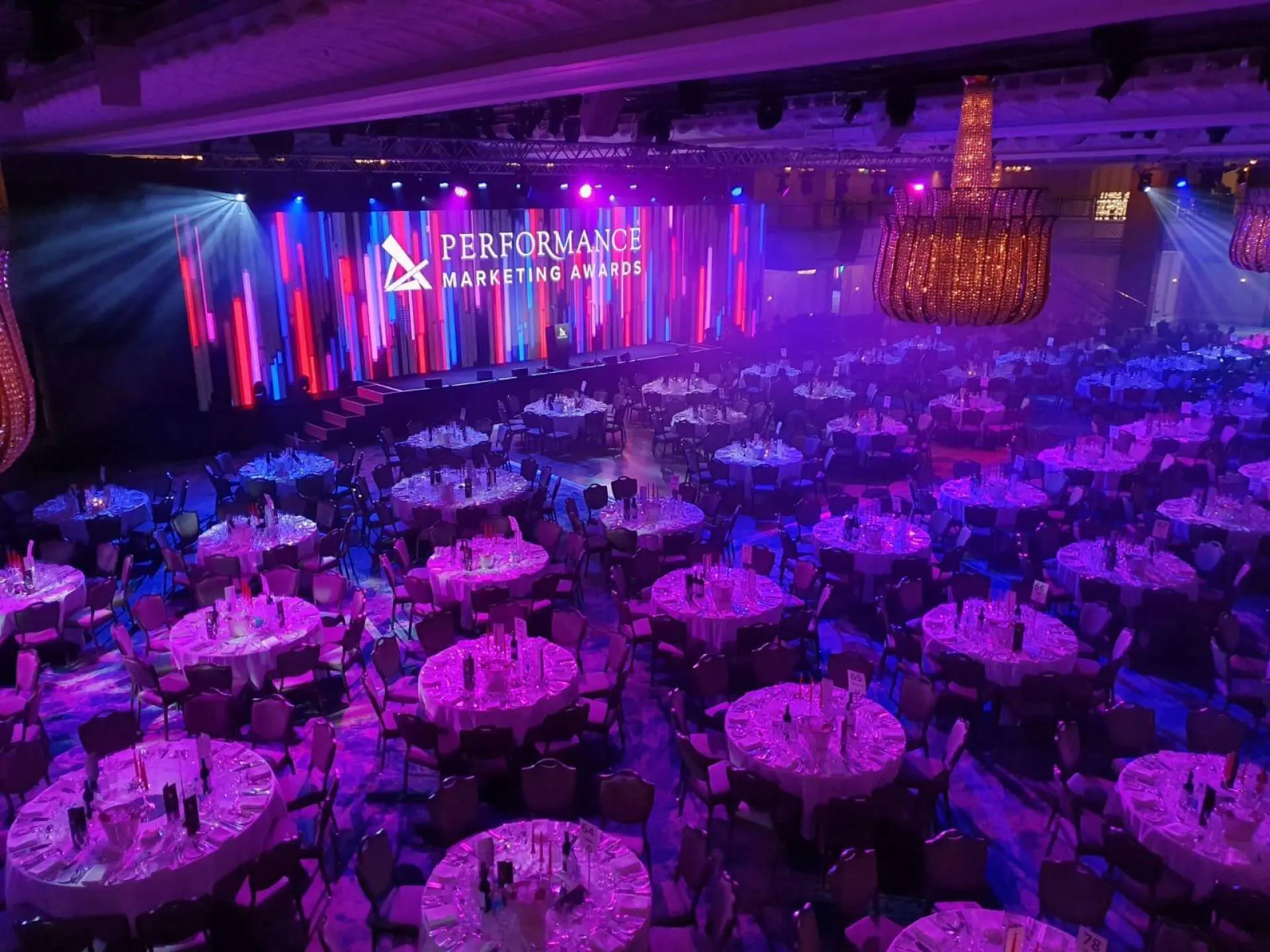 LED video wall hire from Premier Live