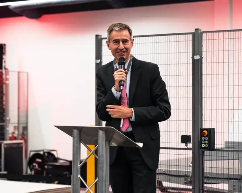 Premier Live AV production for Zund UK - screen and video content