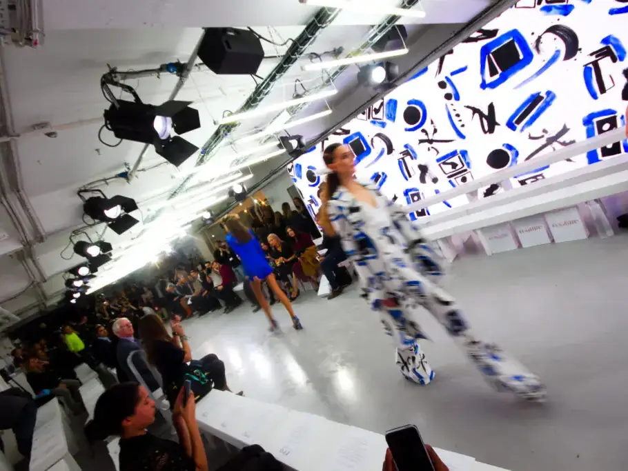 Creative Fashion Show Design - AV control position