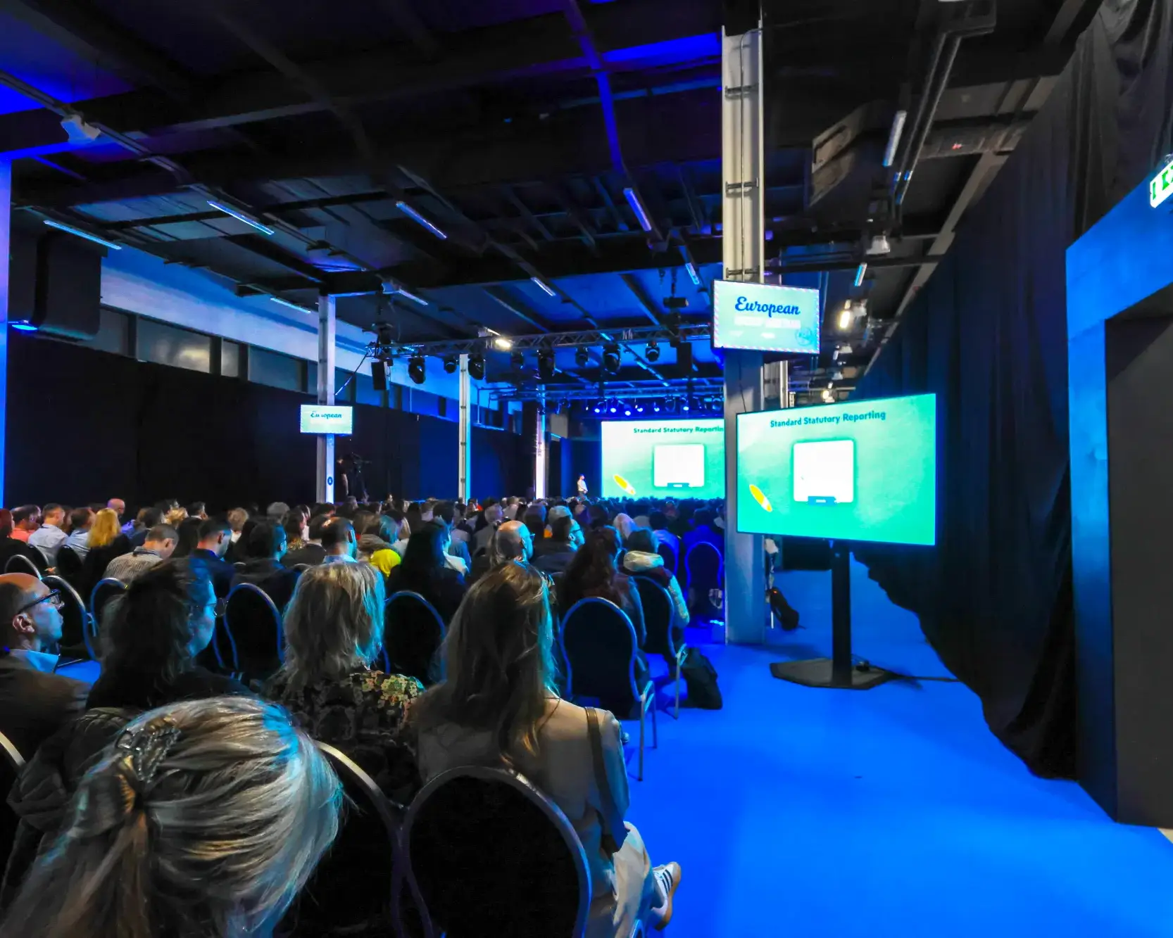 Premier Live AV production for EPIC - audience view