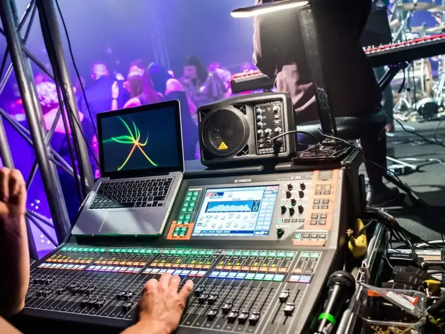 'Premier Live AV production setup