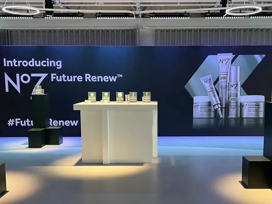 Premier Live product launch production - stage and set build