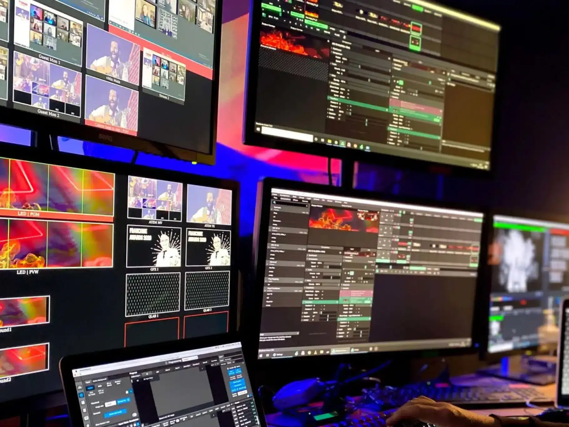 Premier Live Virtual Event - audience view