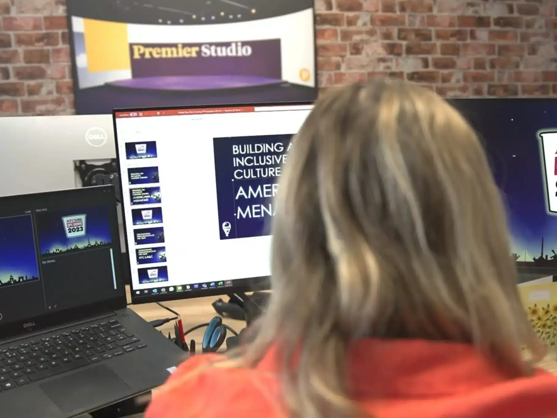 Premier Live Virtual Event - lighting rig