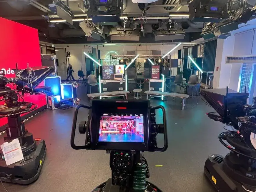 Premier Live hybrid event production - audience view