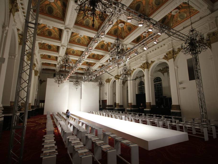 Creative Fashion Show Design - stage and set build