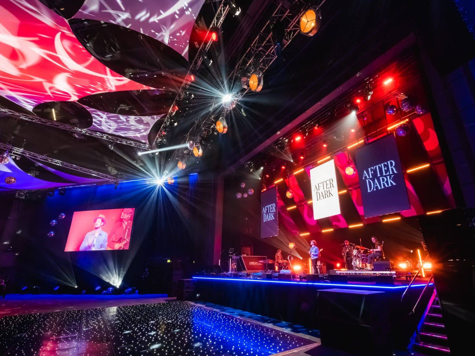 Premier Live - Av Production - stage and set build