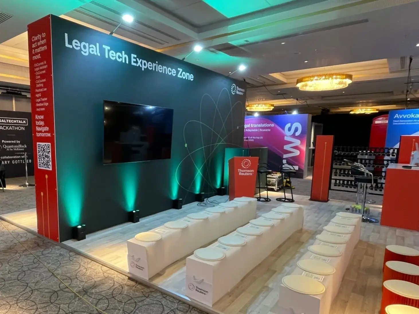 Premier Live - Exhibitions & Trade Shows - lighting rig