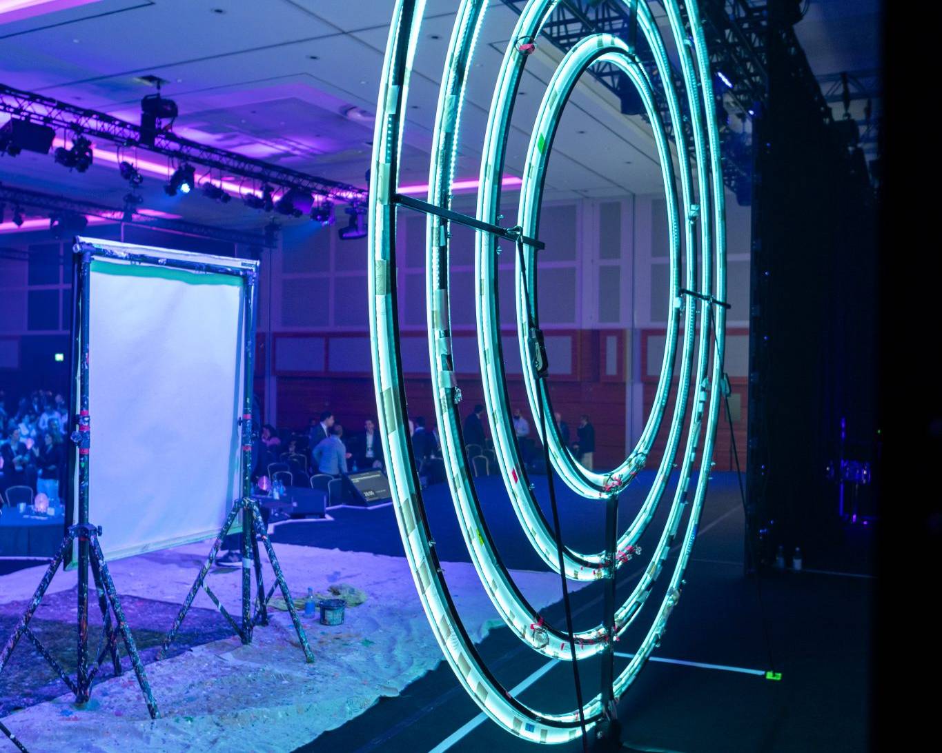 Premier Live AV production for WPC at WPC Awards - audience view