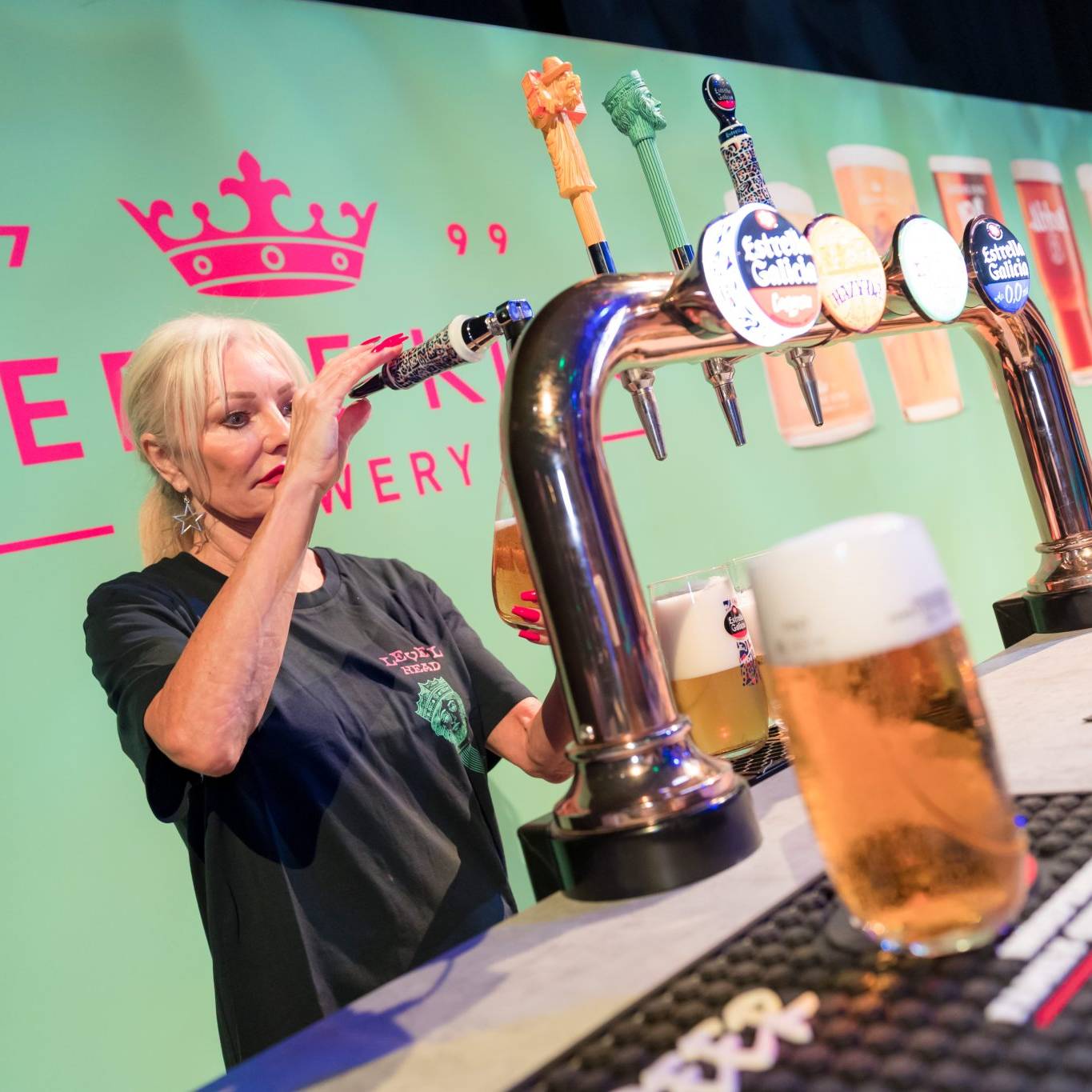 Premier Live event technology and brand activation - crew at work